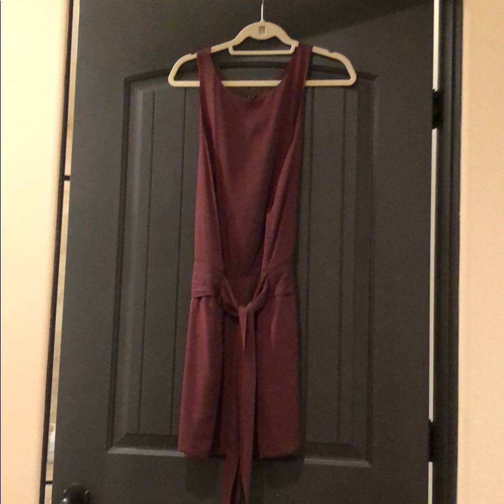 Theory burgundy work/play dress